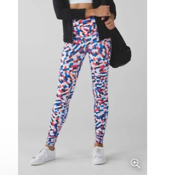 Lululemon Wunder Under Capoeira Leggings size 2 activewear yoga gym workout - Picture 2 of 7